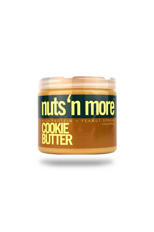Nuts`N more Arašídové maslo Cookie Butter s proteínom