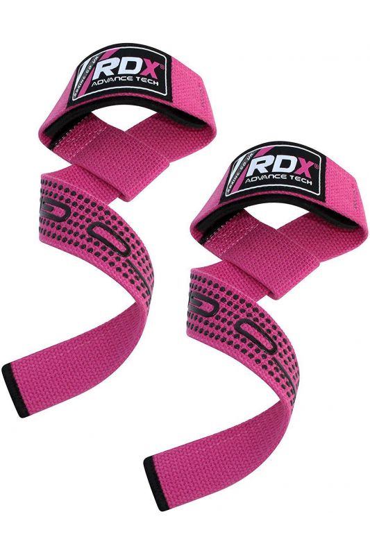 RDX Pro Gewichtheben Fitnessstudio Zughilfen - Rosa