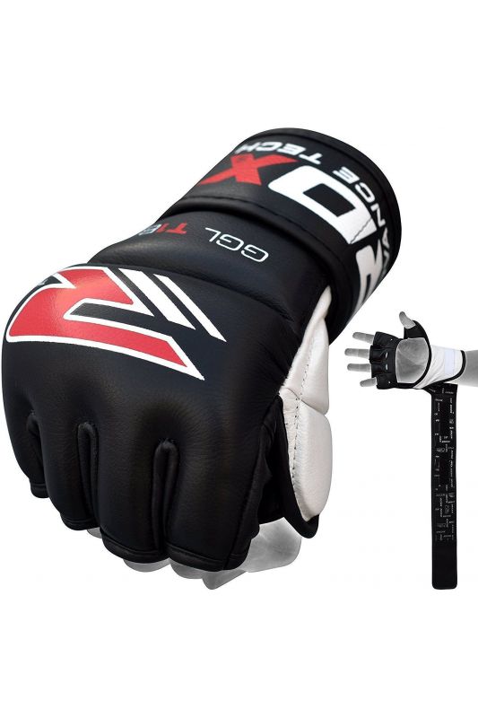 RDX T1 Leather MMA Gloves